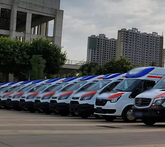 青田县服务车队展示