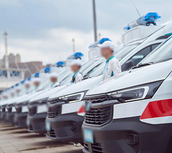 青田县服务车队展示